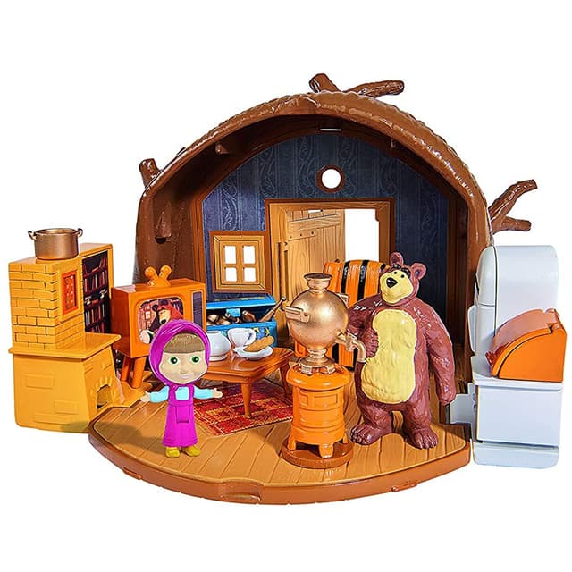 Masha and the Bear Playset