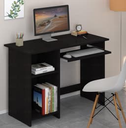 Callas Engineered Wood Computer Desk (Black)